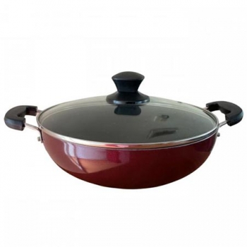 Bristo Cooking Pan 24cm With Glass Lid 